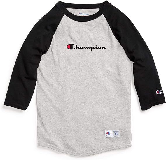 Champion OT13YA Boys Kids Baseball Tee T-shirt Select Size & Color