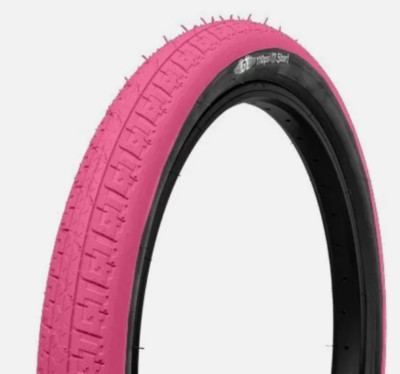 GT LP-5 20'' x 2.2'' BMX Bike Tire, 110 PSI, PINK with BLACK sidewall
