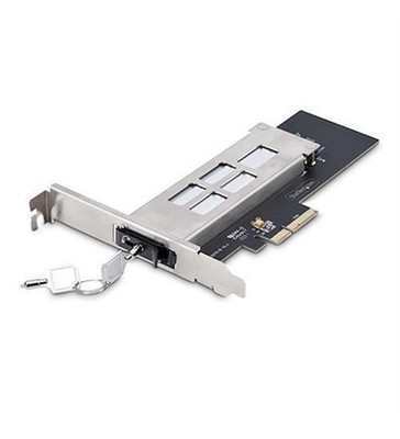 NEW StarTech M2-REMOVABLE-PCIE-N1 M.2 NVMe SSD to PCIe x4 Removable Mobile Rack