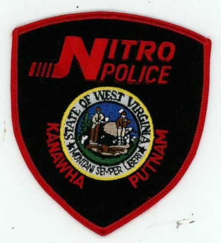 WEST VIRGINIA WV NITRO POLICE NICE PATCH SHERIFF