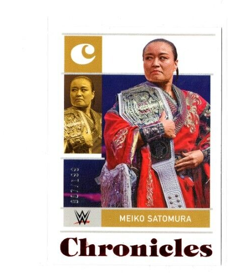 メグケイコページ^ ^^ ^ 2022 Panini Chronicles RED Meiko Satomura Parallel Card 84