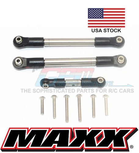 GPM STEEL TURNBUCKLE SET 8947 8948 FOR 1/10 RC TRAXXAS MAXX