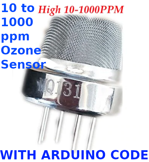 O3 Gas Sensor Ozone Sensor with Arduino Software