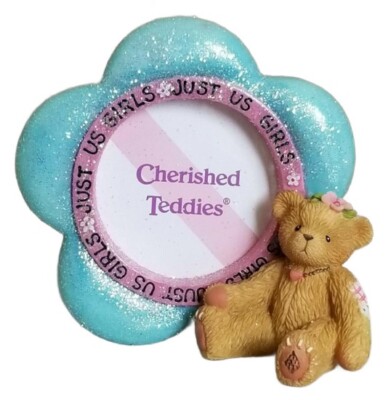 CHERISHED TEDDIES by ENESCO, HAND PAINTED STONE RESIN TEDDY BEAR FIGURINE, NIB