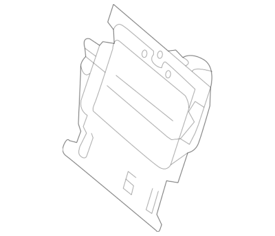 Mercedes Benz Genuine ML Class 2012-2015 Seat Lumbar Support 