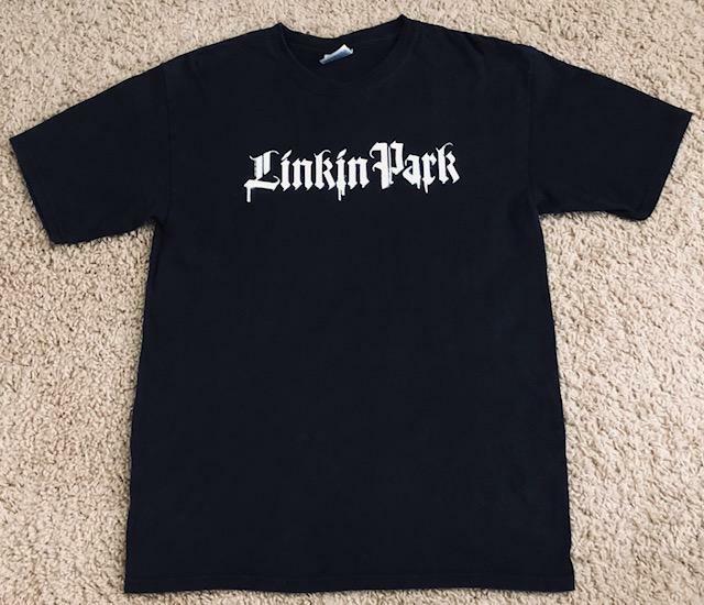 Vintage Linkin Park 2003 Meteora Double Sided Black T-Shirt
