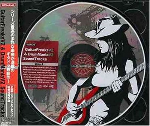 Guitar Freaks V2 & Drummania V2 Soundtracks Japan Music CD