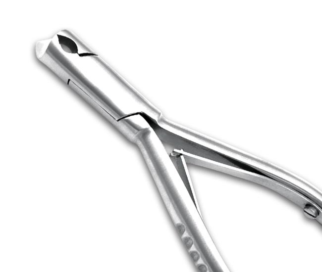 Diabetiker Kopfschneider Fuß-Nagelzange halbe Schneide Fußpflege abgerundet 14cm