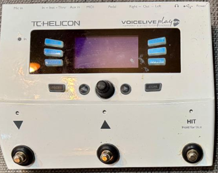 TC-Helicon VoiceLive Play GTX White Vocal Guitar Effect