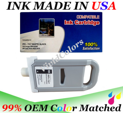 ink Cartridge fits canon PFI-707 mbk iPF 830 840 850 imagePROGRAF pigment ink