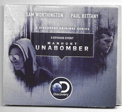 Manhunt UNABOMBER FYC (2 DVD Set) Complete Discovery Series 2018 Sam Worthington