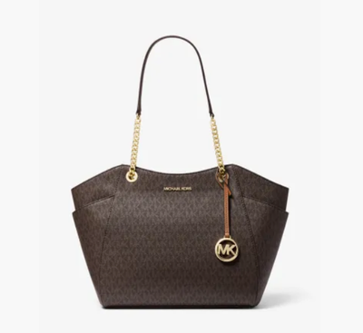 Michael kors jet shop set logo tote