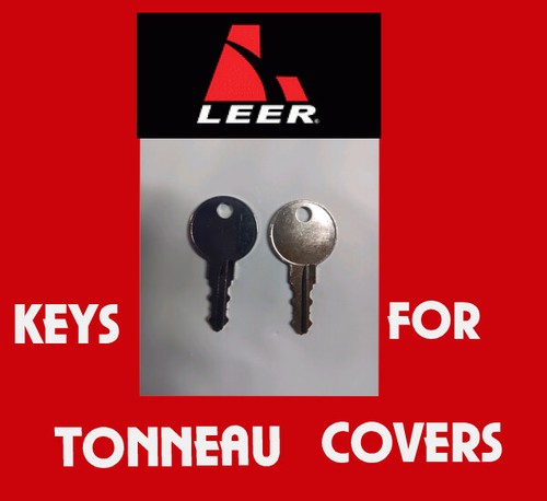 LEER TRUCK TOPPER J373 SET OF TWO KEYS BAUER CENTURY TONNEAU COVER FREE SHIPPING