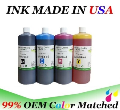4-Color Universal Bulk Refill Ink bottle HP Canon Brother Lexmark Dell and more
