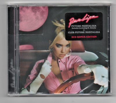 Dua Lipa Future Nostalgia & Club Nostalgia Bonus 2 Disc CD Levitating DaBaby
