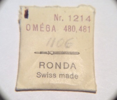 Tige De Remontoir (Stem) Pour Mouvement De Montre - Marque EB - New Old Stock (NOS)