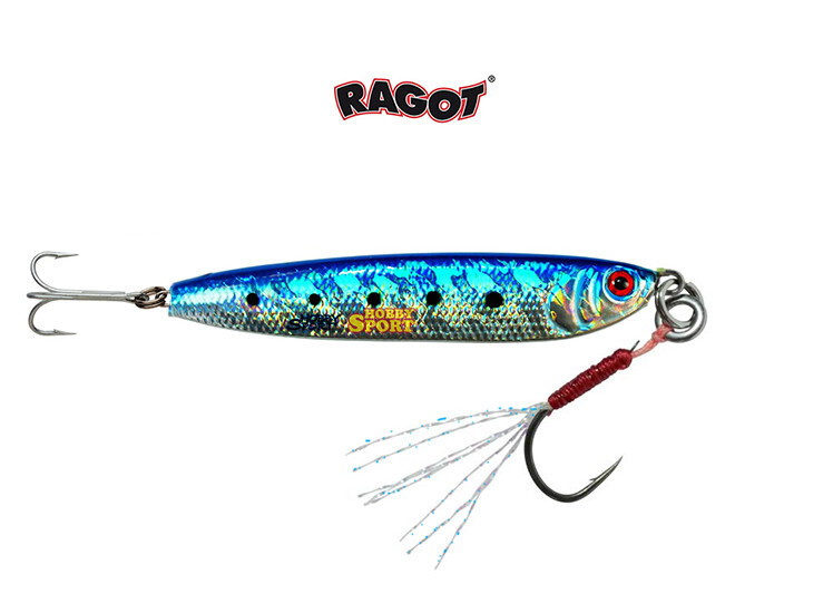 RAGOT METAL JIG 6 GR MICRO HERRING RG2421004 BLUE SARDINE 4CM SPINNING MARE LAGO