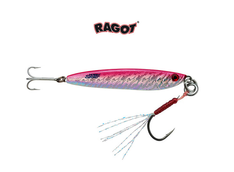 RAGOT METAL JIG 6 GR MICRO HERRING RG2421005 HOT PINK 4CM SPINNING MARE LAGO