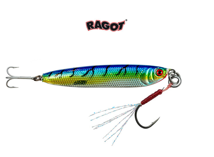 RAGOT METAL JIG 6 GR MICRO HERRING RG2421003 BLUE MACKEREL 4 CM SPIN MARE LAGO