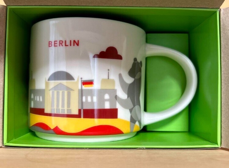 スターバックス　You are here  2oz  マグ　ベルリン Starbucks City Mug Cup You are here Series YAH Ornament