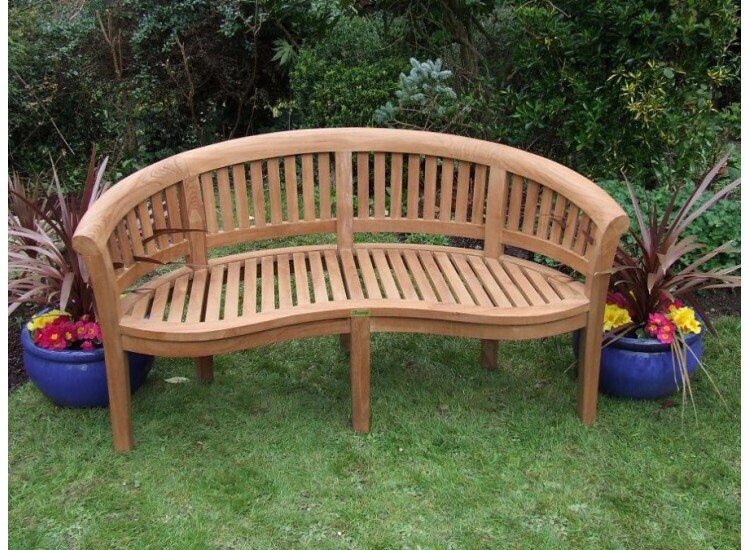 Oxford Wave Teak Bench In Kirkcaldy Fife Gumtree