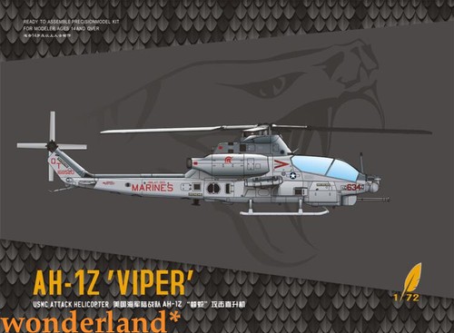 Dreammodel DM720012 1/72 USMC ATTACK HELICOPTER AH-1Z 'VIPER' | eBay