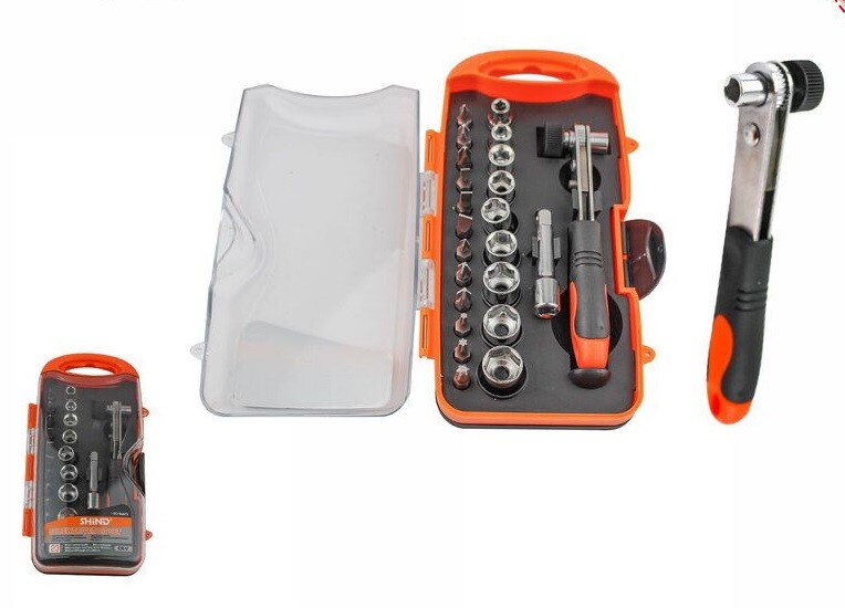 Set Kit Cacciavite A Cricchetto Con Punte Brugole Croce Taglio dfh