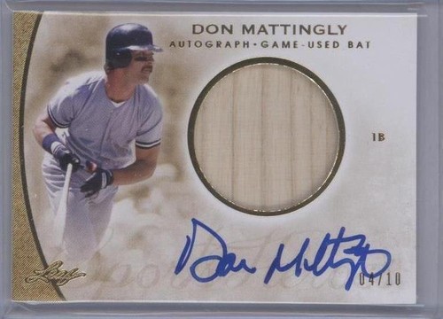 2014 Leaf Q Sports Heroes - Don Mattingly #AM-DM1
