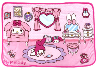 Sanrio My Melody Blanket Sanrio Character Atari Kuji 35 in. 90cm Japan Brand New