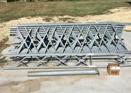 Rohn 64ft Tower BX64 STAND ALONE USED GREAT SHAPE WITH NEW HARDWARE KIT. Buy it now for 1450.00