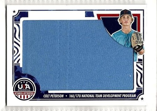 2024 Panini Stars and Stripes - Colt Peterson #JM-19