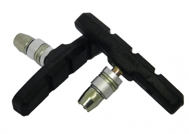 2 Paar 4 Stück Fahrrad Bremsbeläge Bremsbacken Bremsklötze Bremsschuhe 005