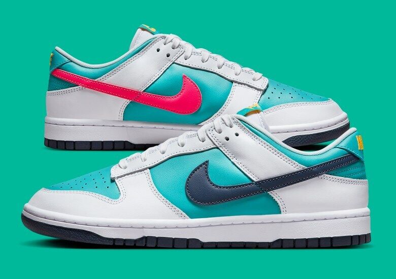 Мужские кроссовки Nike Dunk Low Retro Dusty Cactus Thunder Blue Pink HF4850-345 sz 11.5