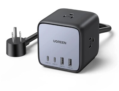 UGREEN 65W USB C Charger, DigiNest Cube GaN USB C Charging Station, Multiple P
