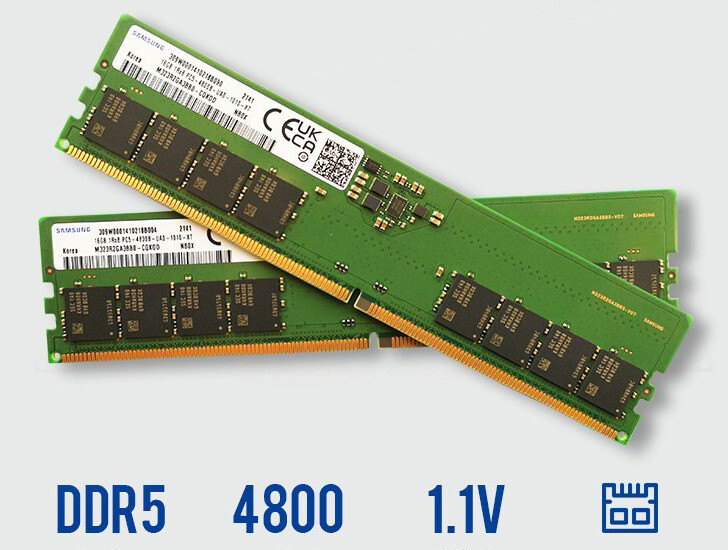 PCパーツ Samsung DDR5 4800 32GB PC5-38400 $_57.JPG
