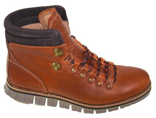 Cole Haan Men's ZeroGrand Waterproof Hiker Boot British Tan Style C30405