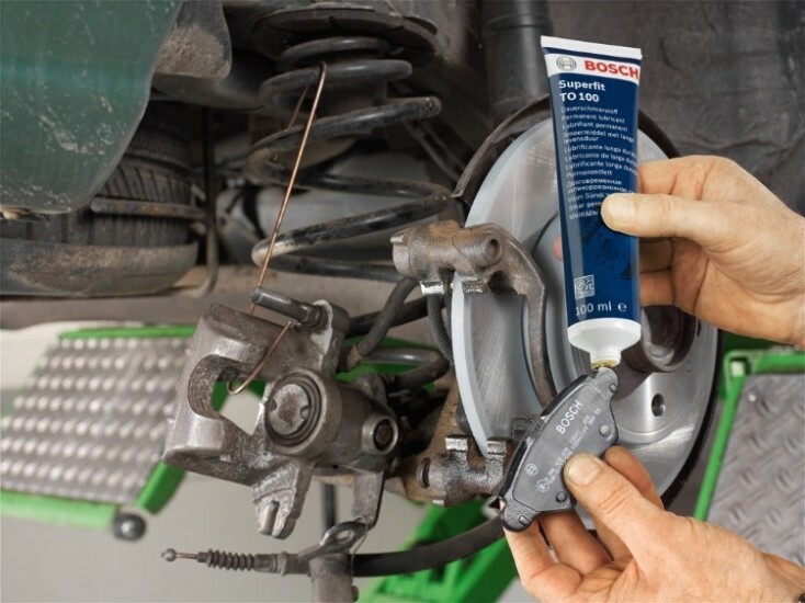 BOSCH Superfit Brake Pad Anti Squeal Lubricant Grease for caliper pistons clips 4047024593787 eBay