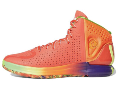 adidas D Rose 4 Restomod FX5014 Size 8.5 New Multicolor Basketball Geofit