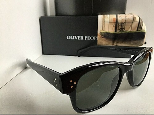 Pre-owned Oliver Peoples Polarized  Ov 5242s 1005/p2 Jannsson Sun 51mm Black Sunglasses