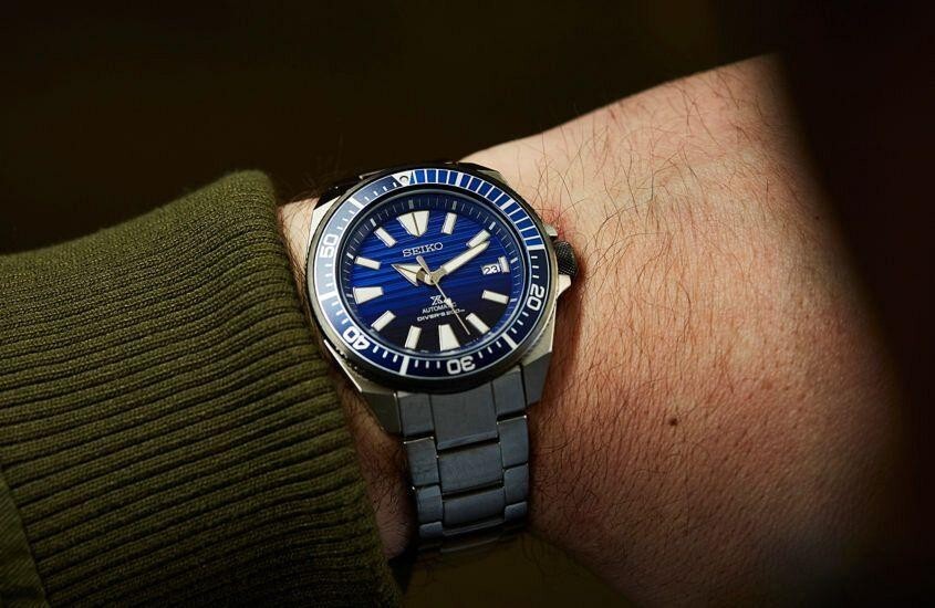 Pre-owned Seiko Prospex Automatic Srpc93k1 Srpc93 Srpc93k Samurai Dive Watch