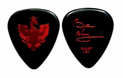Queen Brian May Signature Black / Red Foil Falcon Guitar Pick 