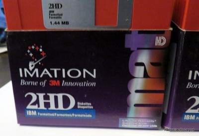 Lot of 2HD 1.44MB Diskettes - 50 Imation and 9 Sony - Lot of 59