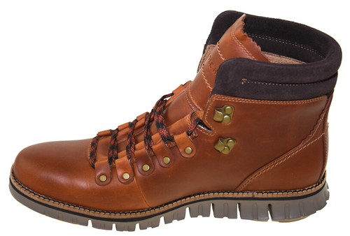 Cole Haan Men's ZeroGrand Waterproof Hiker Boot British Tan Style C30405