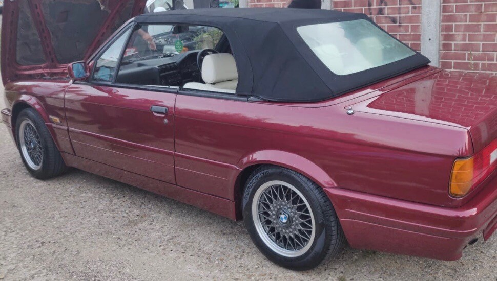 Bmw E30 Convertible Calypso Red