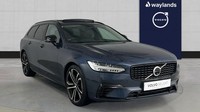 2024 Volvo V90 Ultra, T8 AWD Plug-in hybrid, Electric/Petrol, Dark Estate Petrol