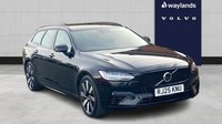 2025 Volvo V90 Plus, T6 AWD Plug-in hybrid, Electric/Petrol, Dark Estate Petrol 