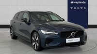 2025 Volvo V60 Plus, T6 AWD Plug-in hybrid, Electric/Petrol, Dark Estate Petrol 