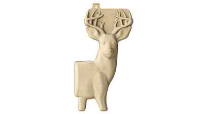 Birchwood Casey Deer 3DTarget - Tan, 3 Pack