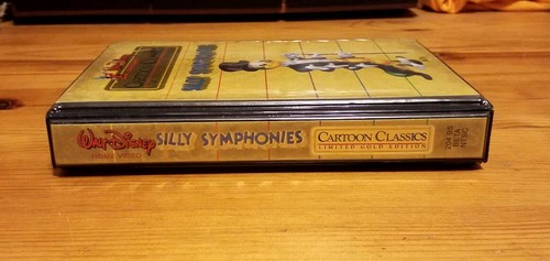 Silly Symphonies Beta Max Tape Walt Disney Cartoon Classics Gold Edition NOT VHS