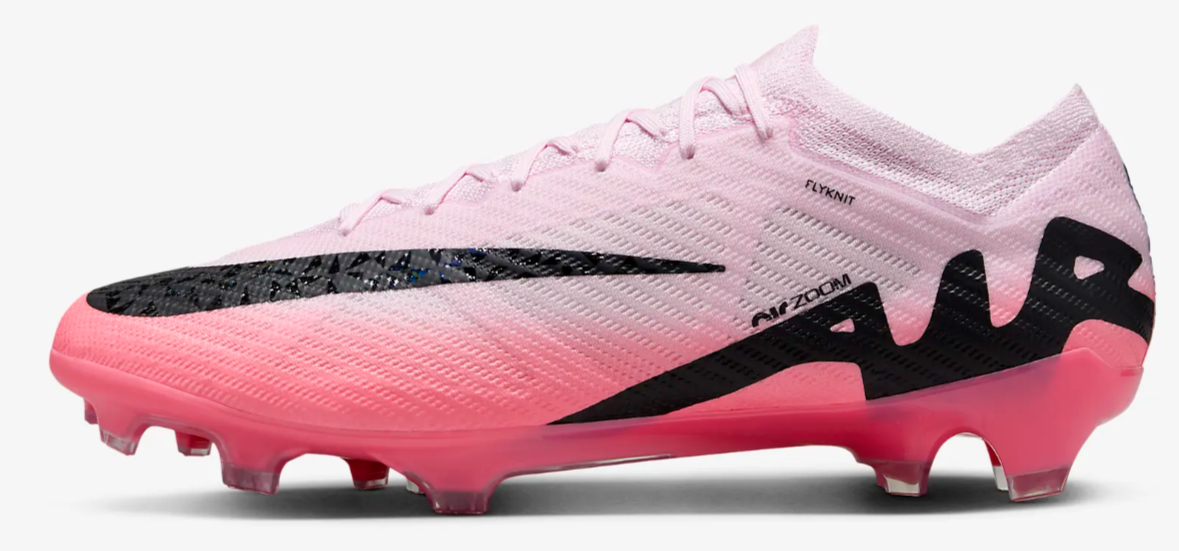 Pre-owned Nike Zoom Mercurial Vapor 15 Elite Soccer Cleats Pink Mens 11.5